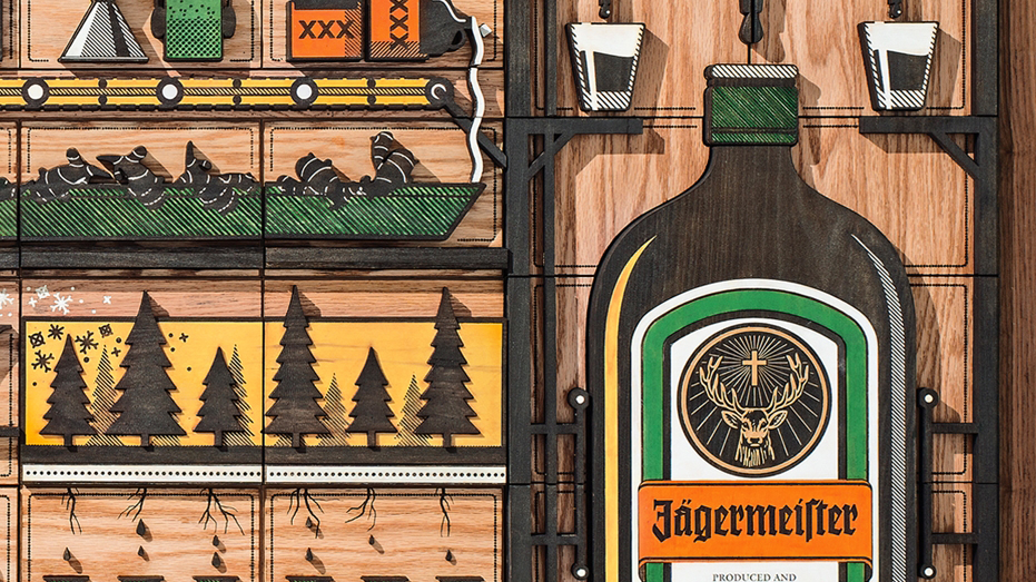 Jägermeister 56 Parts Campaign by DKNG