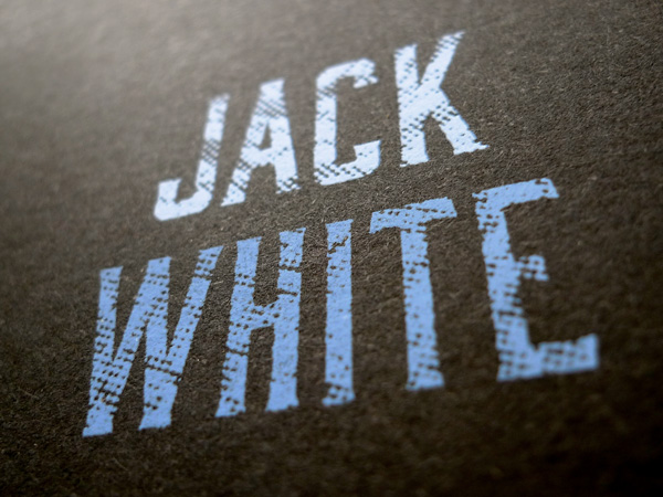 Jack White // Charlotte, NC poster by DKNG