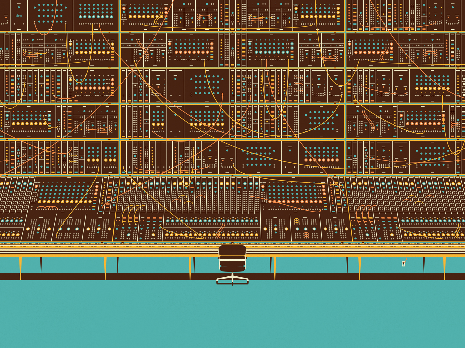 Moog Console by DKNG