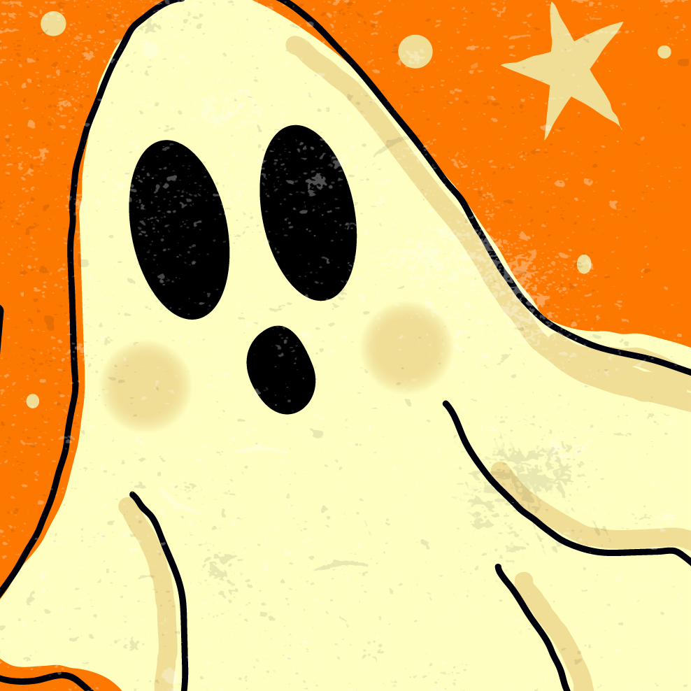 Ghost Halloween Graphic